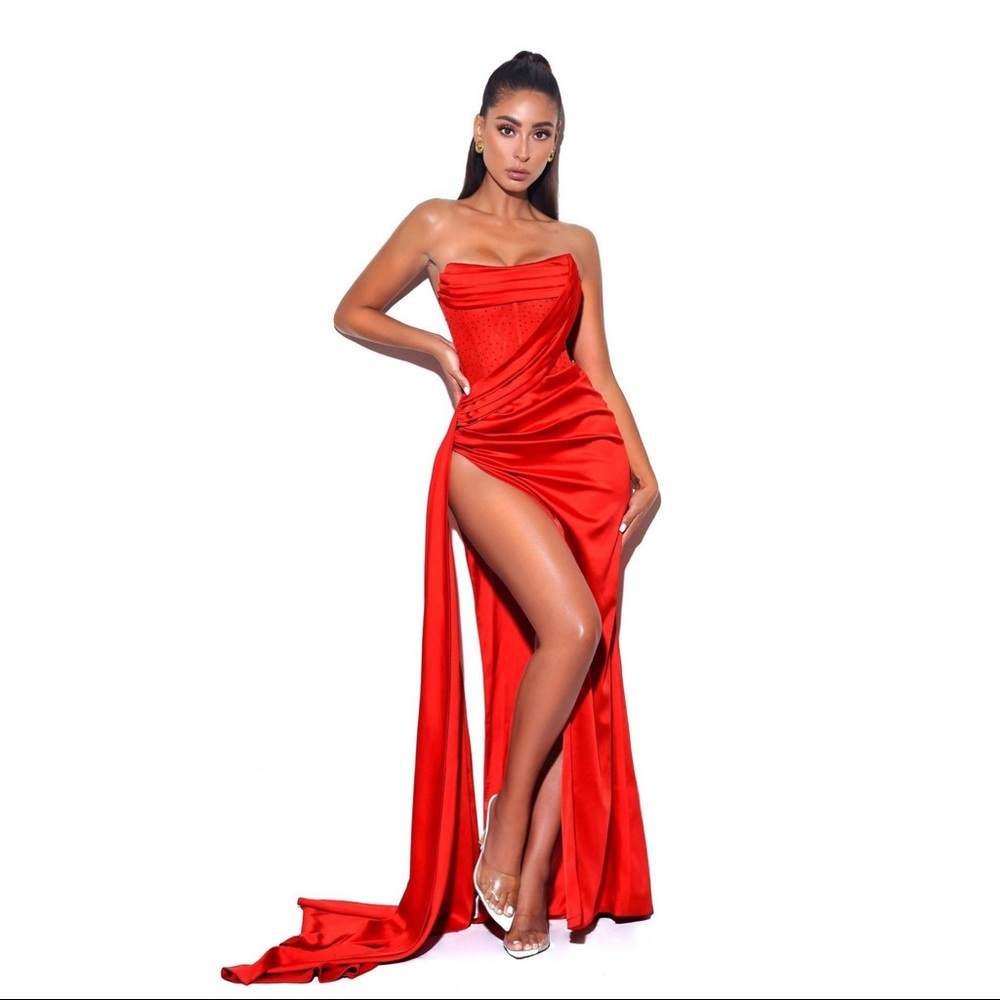 Red dress